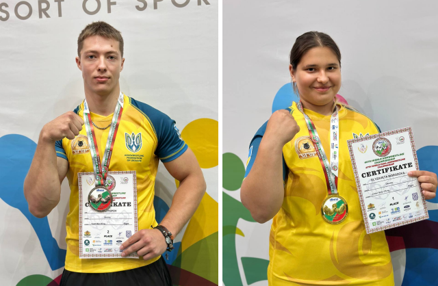 Харківські спортсмени з медалями на чемпіонаті світу з армрестлінгу-2025